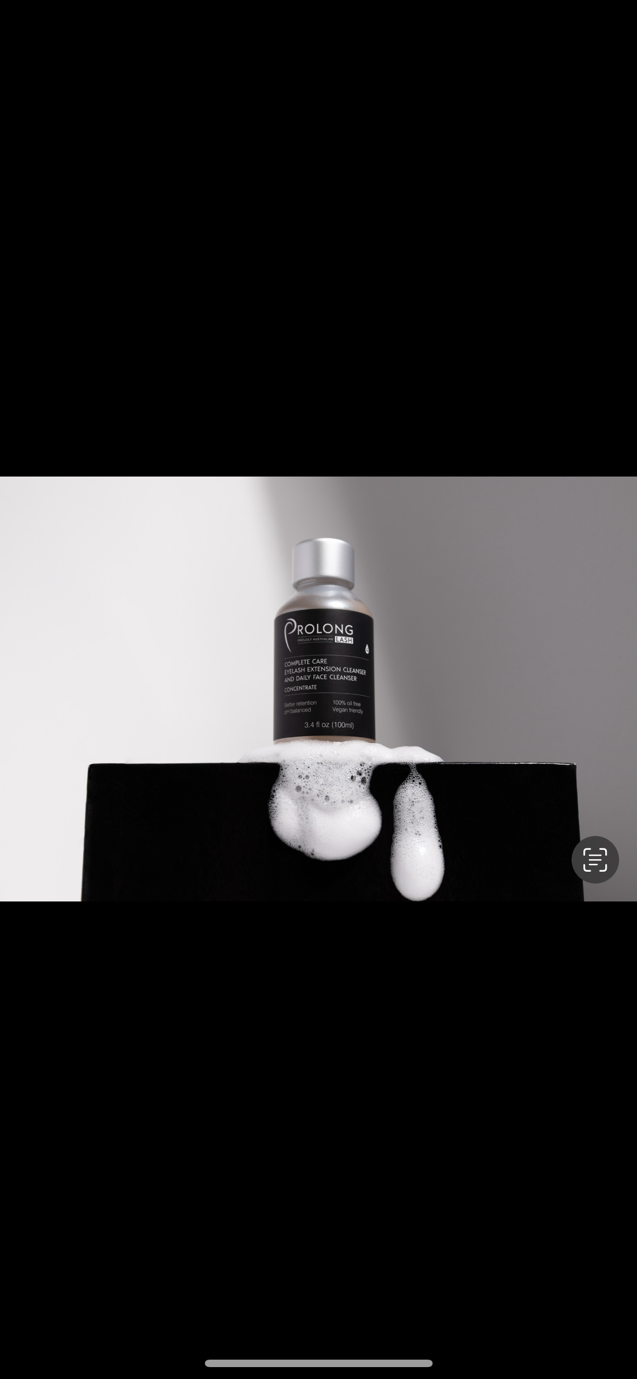 Eyelash Extension Cleanser Concentrate 3.4 fl oz/ 100 ml
