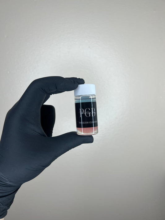 “Take it off” Liquid Tweezer Cleaner